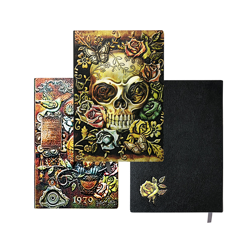 Halloween  Skull Notebook